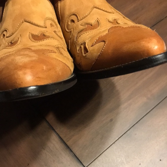 Western Leather Booties - Picture 5 of 10